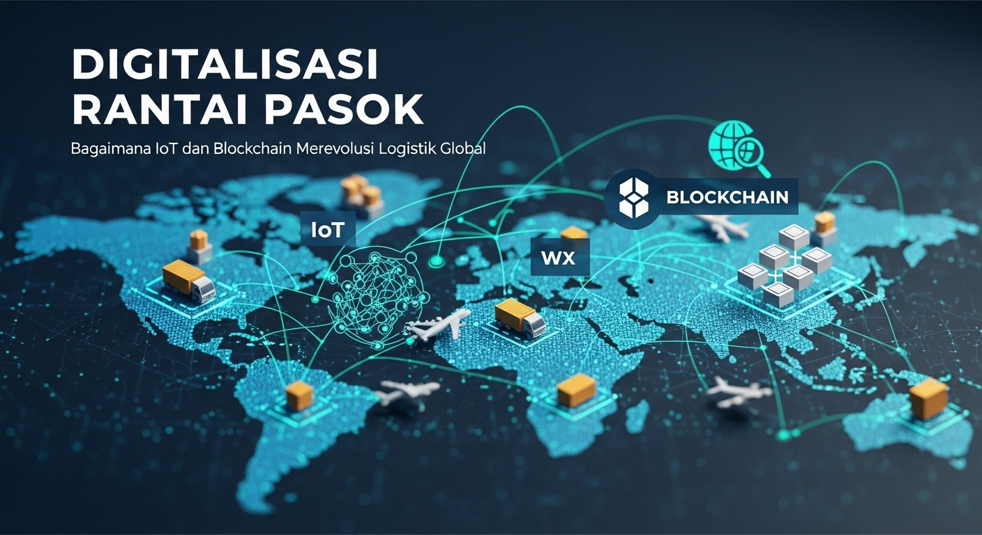 Digitalisasi Rantai Pasok: Bagaimana IoT dan Blockchain Merevolusi Logistik Global